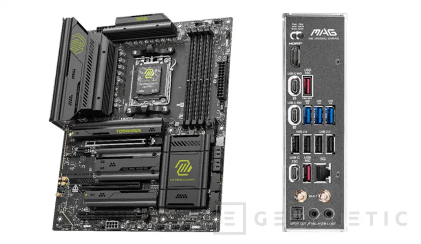 Geeknetic MSI añade placas con chipset B850 y B840 para AMD con AM5 y amplía su catálogo con chipset X870E 4