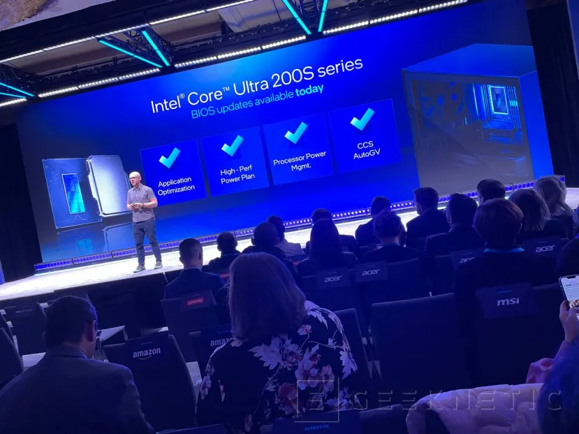 Geeknetic Intel ha mejorado el rendimiento hasta dobles digitos en los Core Ultra 200S con optimizaciones de software y bios 1