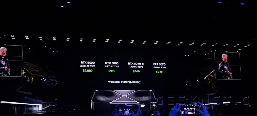 Geeknetic NVIDIA anuncia las RTX 50 enfocadas a renderizar juegos usando IA 2