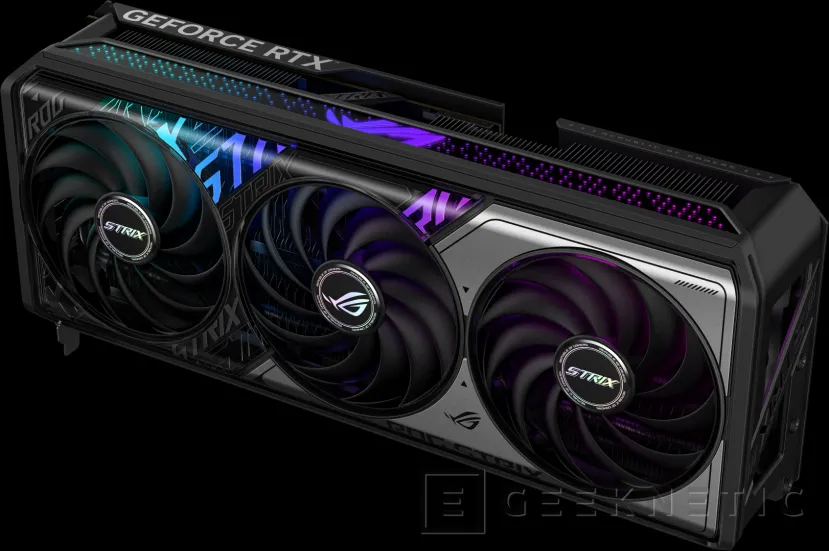 Geeknetic ASUS presenta las tarjetas gráficas RTX 5090 y RTX 5080 ROG Astral con 4 ventiladores 3