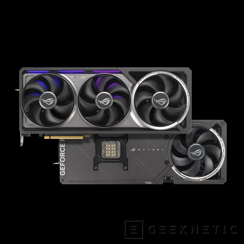 Geeknetic ASUS presenta las tarjetas gráficas RTX 5090 y RTX 5080 ROG Astral con 4 ventiladores 1