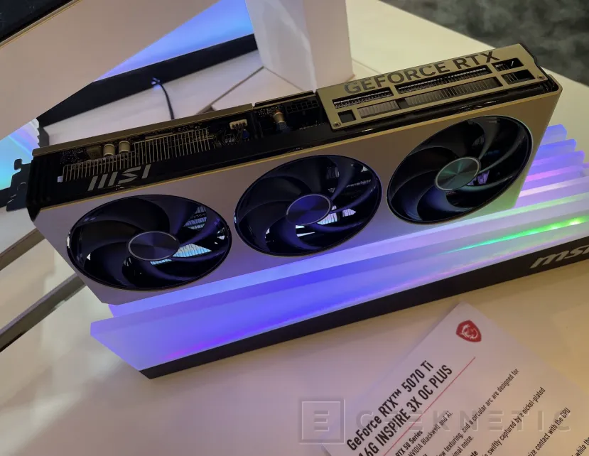 Geeknetic MSI amplía su catálogo de gráficas personalizadas con las nuevas RTX 5070, RTX 5070 Ti y RTX 5080 6