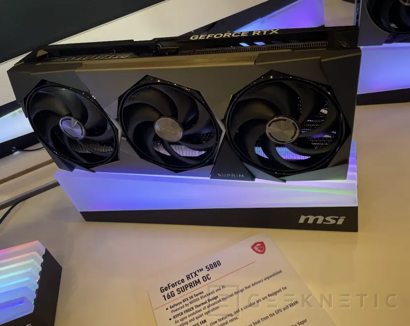 Geeknetic MSI amplía su catálogo de gráficas personalizadas con las nuevas RTX 5070, RTX 5070 Ti y RTX 5080 2