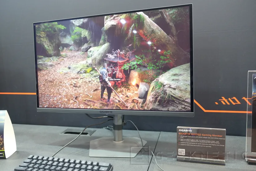 Geeknetic Nuevos monitores GIGABYTE con paneles QD-OLED, hasta 500 Hz y Delta E &gt;2 1