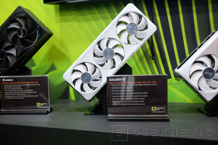 Geeknetic GIGABYTE presenta sus modelos personalizados de las NVIDIA RTX 50 Series 5