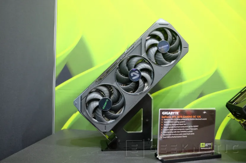 Geeknetic GIGABYTE presenta sus modelos personalizados de las NVIDIA RTX 50 Series 6