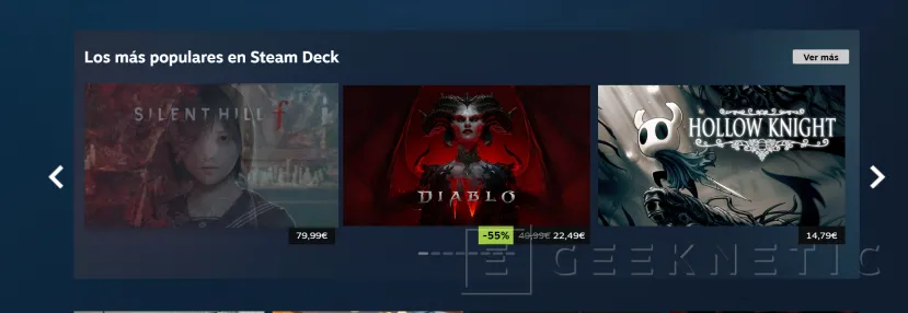 Geeknetic Llegan las populares rebajas de otoño de Steam con juegos rebajados hasta el 90% y la Steam Deck LCD de 256 GB por 335,20 euros 3