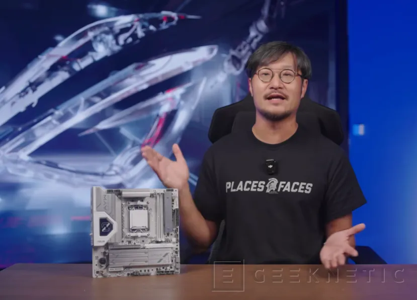 Geeknetic ASUS presenta la placa para overclocking AYW Gaming B850 con la que ha conseguido 13 récords 3