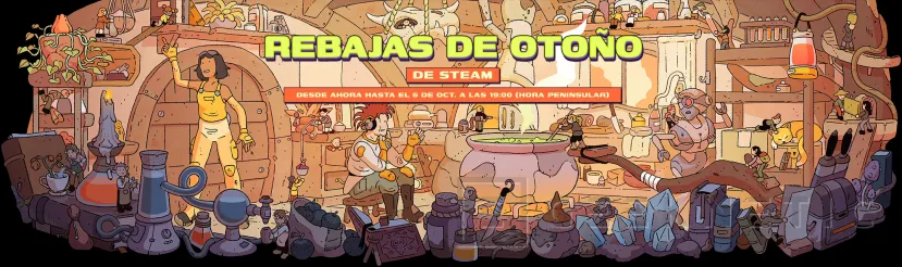 Geeknetic Llegan las populares rebajas de otoño de Steam con juegos rebajados hasta el 90% y la Steam Deck LCD de 256 GB por 335,20 euros 1