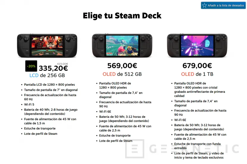 Geeknetic Llegan las populares rebajas de otoño de Steam con juegos rebajados hasta el 90% y la Steam Deck LCD de 256 GB por 335,20 euros 4
