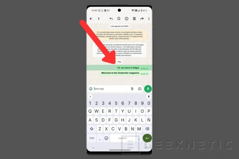 Geeknetic Cómo traducir mensajes en WhatsApp paso a paso 1