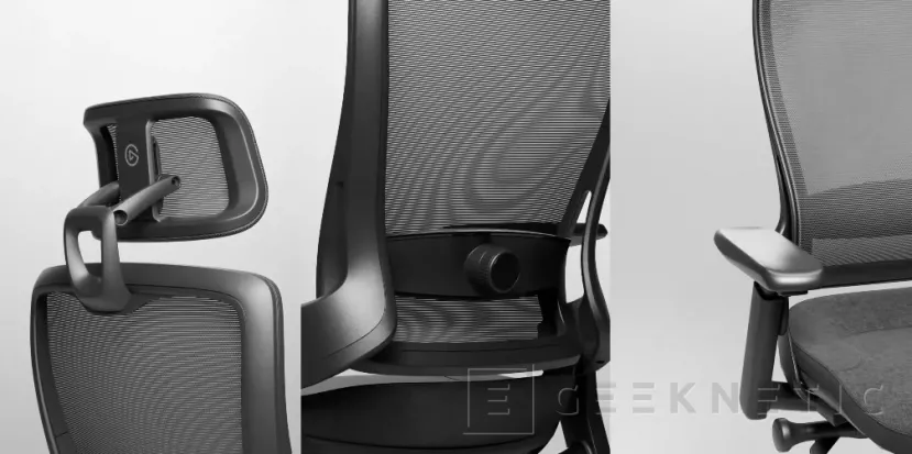 Geeknetic Elgato presenta Embrace, una silla ergonómica con diseño sobrio y respaldo de malla pensada para creadores que pasan horas frente a la cámara 1