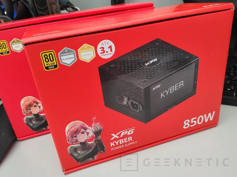 Geeknetic Potencia y Eficiencia: Así Rinden las 3 Nuevas Fuentes ATX 3.1 XPG de 850 W 6