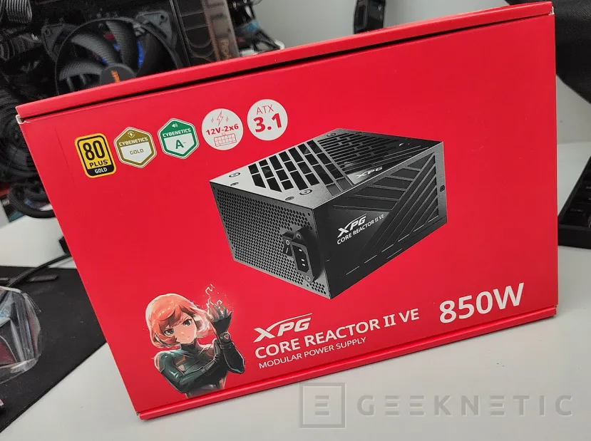 Geeknetic Potencia y Eficiencia: Así Rinden las 3 Nuevas Fuentes ATX 3.1 XPG de 850 W 11