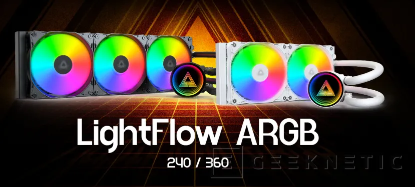 Geeknetic MONTECH lanza sus nuevas RL AiO LightFlow ARGB con radiadores de 240 y 360 mm 1