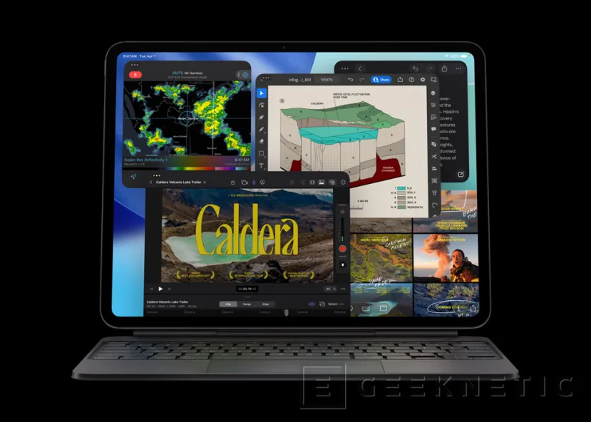 Geeknetic Apple presenta el nuevo iPad Pro con chip M5: más potencia, pantalla OLED y diseño ultrafino que roza el nivel de un Mac 2