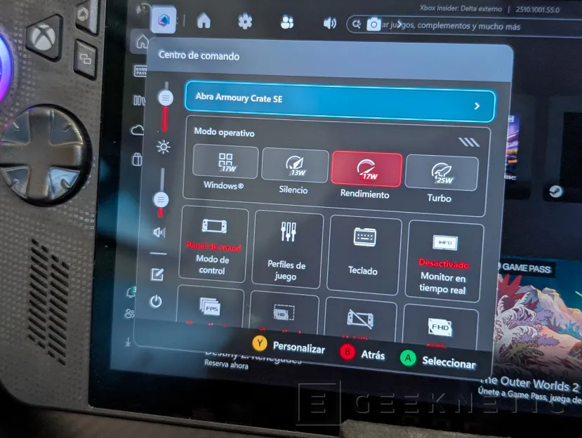 Geeknetic ASUS ROG Xbox Ally X Review 12