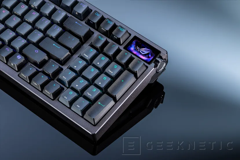 Geeknetic El teclado ASUS ROG Azoth 96 HE tiene interruptores magnéticos ROG HFX V2 y tasa de sondeo de 8.000 Hz 4