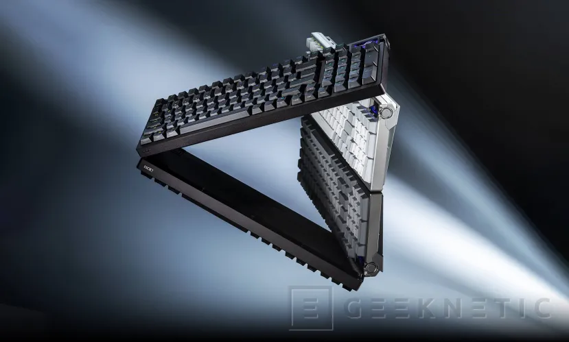 Geeknetic El teclado ASUS ROG Azoth 96 HE tiene interruptores magnéticos ROG HFX V2 y tasa de sondeo de 8.000 Hz 3