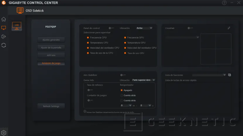 Geeknetic AORUS FO27Q5P Review 12