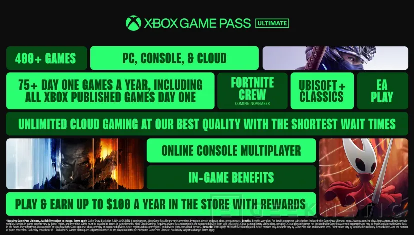 Geeknetic Los nuevos planes Xbox Game Pass suben un 50% su precio para dejar al Ultimate en 26,99 euros mensuales 1
