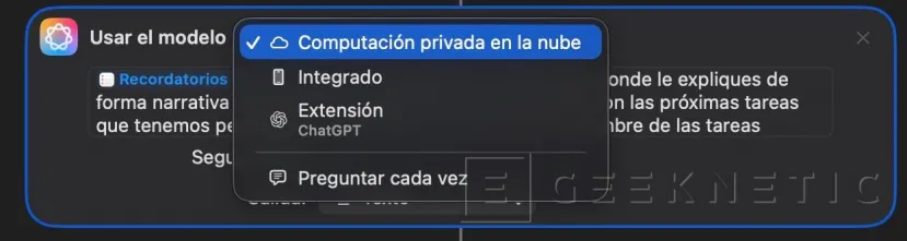 Geeknetic Apple Intelligence + Atajos: cómo aprovechar la IA local de los Mac y los iPhone 1