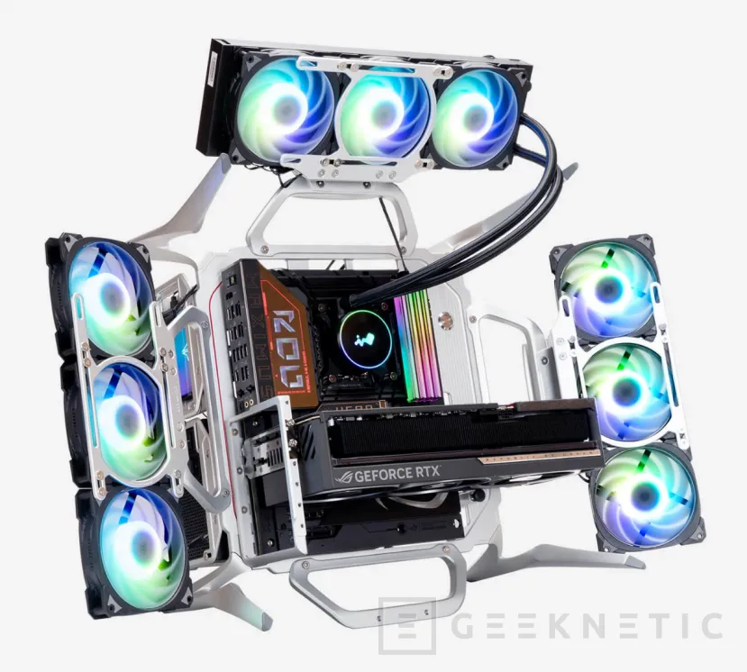 Geeknetic Diseño abierto y construcción en aluminio en la nueva caja In Win SHIFT 2