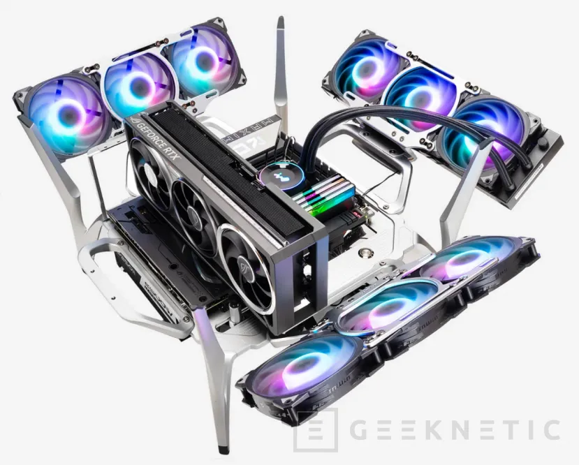 Geeknetic Diseño abierto y construcción en aluminio en la nueva caja In Win SHIFT 1