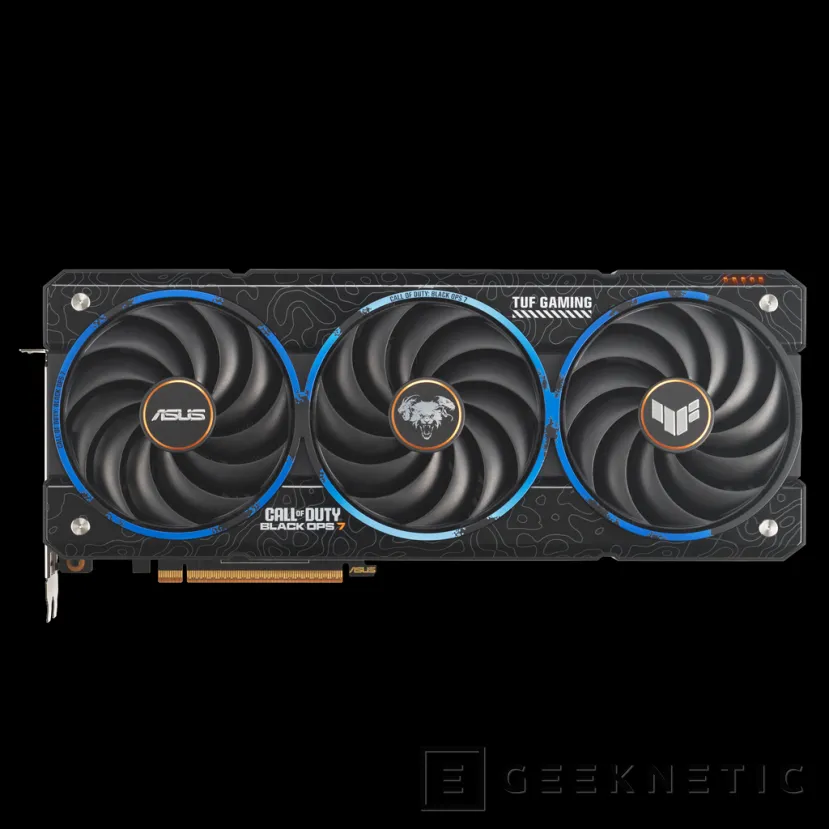 Geeknetic ASUS presenta la tarjeta gráfica de edición limitada AMD Radeon RX 9070 XT TUF Gaming Call of Duty: Black Ops 7 Edition 4
