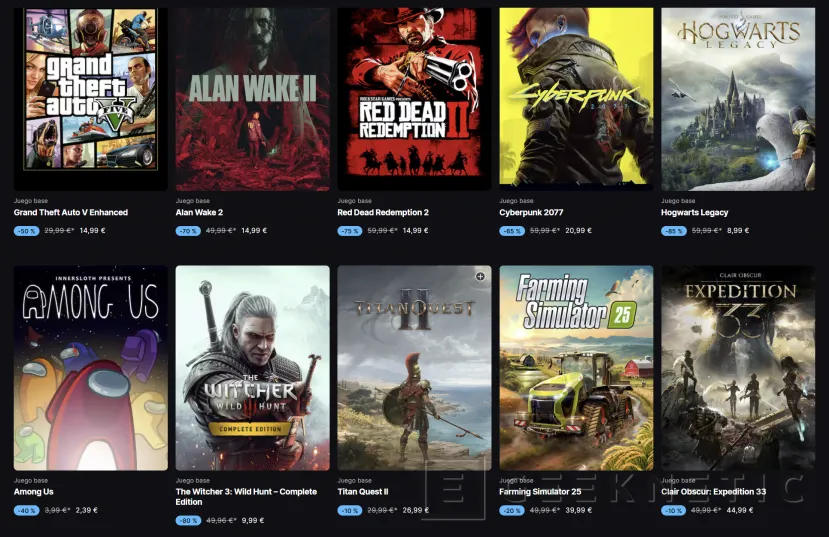 Geeknetic Descuentos en juegos de hasta el 80% en las rebajas de Halloween de la Epic Games Store 1