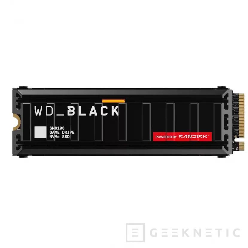 Geeknetic Western Digital sube el listón con el WD Black SN8100: 8 TB de velocidad PCIe 5.0 pensados para flujos de trabajo extremos 2