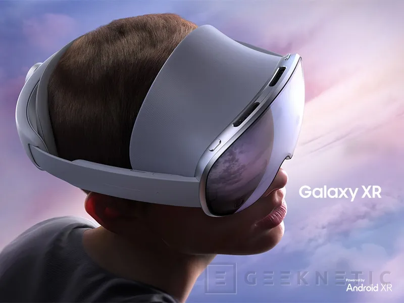 Geeknetic Samsung presenta sus gafas de realidad mixta Galaxy XR, Snapdragon XR2+ Gen 2 y con la ayuda de Google Gemini 1