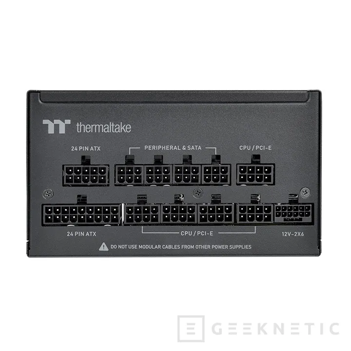 Geeknetic Las nuevas fuentes Thermaltake Toughpower PT Platinum están disponibles con hasta 1.200 W y 2 conectores de 600 W 3
