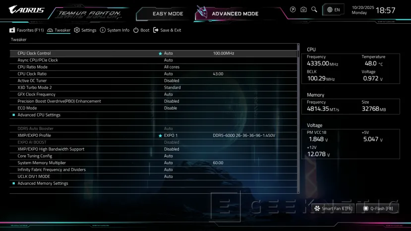 Geeknetic Gigabyte X870E AORUS ELITE X3D Review 33