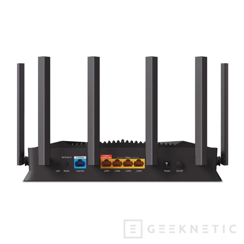 Geeknetic El nuevo TP-Link Archer GE400 combina WiFi 7 y doble puerto 2,5 GbE en un router pensado para jugar 2