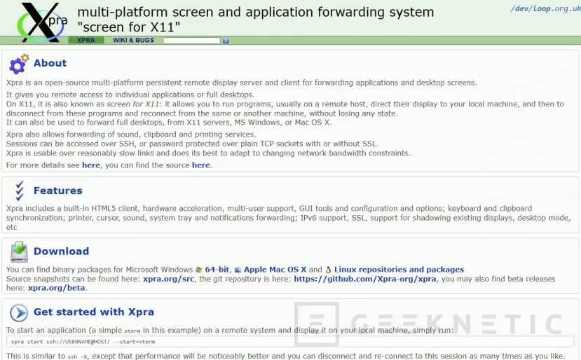 Geeknetic Xpra: Accede a tu Escritorio Linux remotamente sin Lag 4