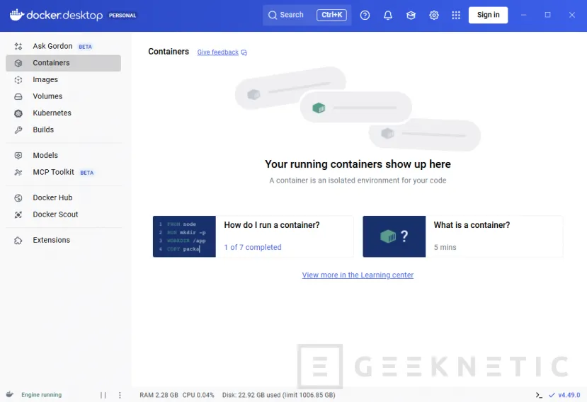 Geeknetic Synology DSM en Docker, el NAS Virtual que no sabías que podías tener 1