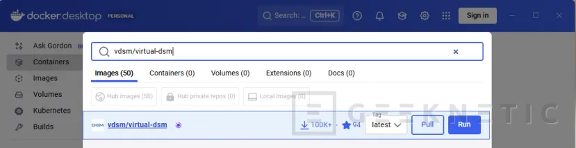 Geeknetic Synology DSM en Docker, el NAS Virtual que no sabías que podías tener 3