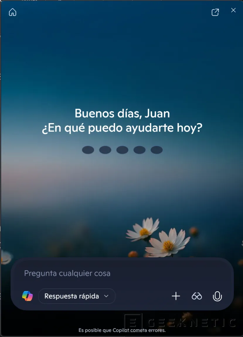 Geeknetic Cómo hablar con tu ordenador con Microsoft Copilot Voice, la IA que te ayudará con lenguaje natural 8