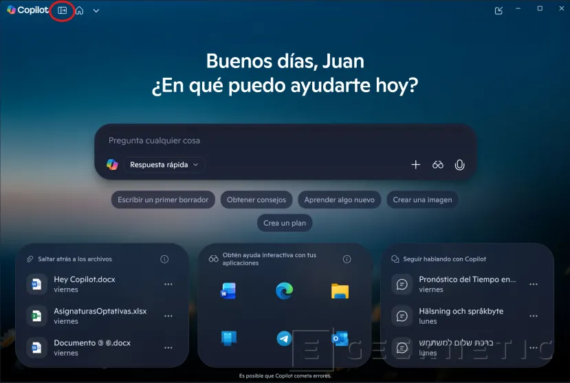 Geeknetic Cómo hablar con tu ordenador con Microsoft Copilot Voice, la IA que te ayudará con lenguaje natural 5