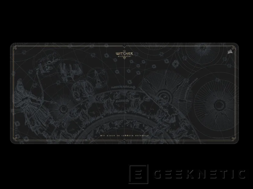 Geeknetic Corsair ha presentado por el 10 aniversario de The Witcher 3 un teclado, ratón y alfombrilla con motivos del juego 5