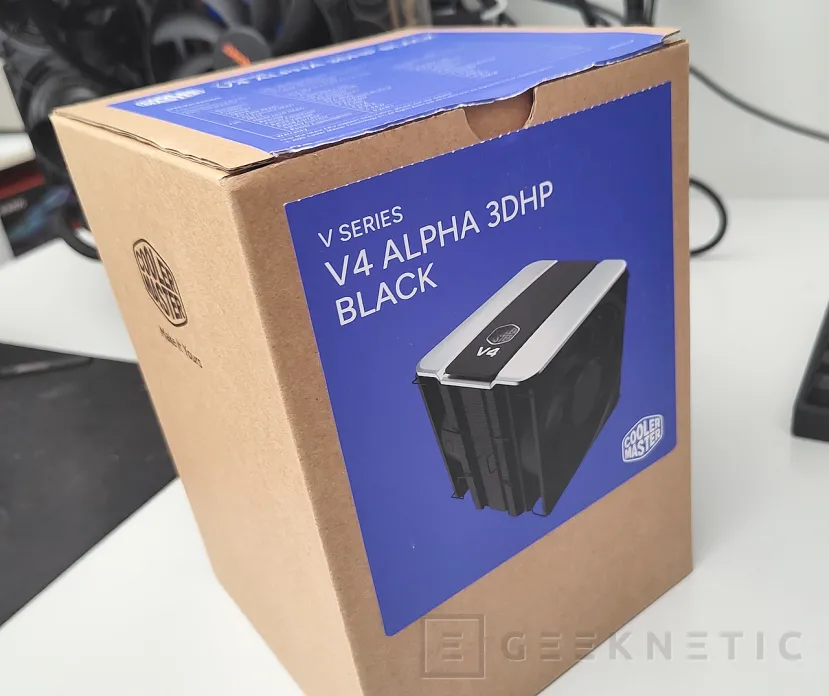 Geeknetic Cooler Master V4 Alpha 3DHP Black Review 1
