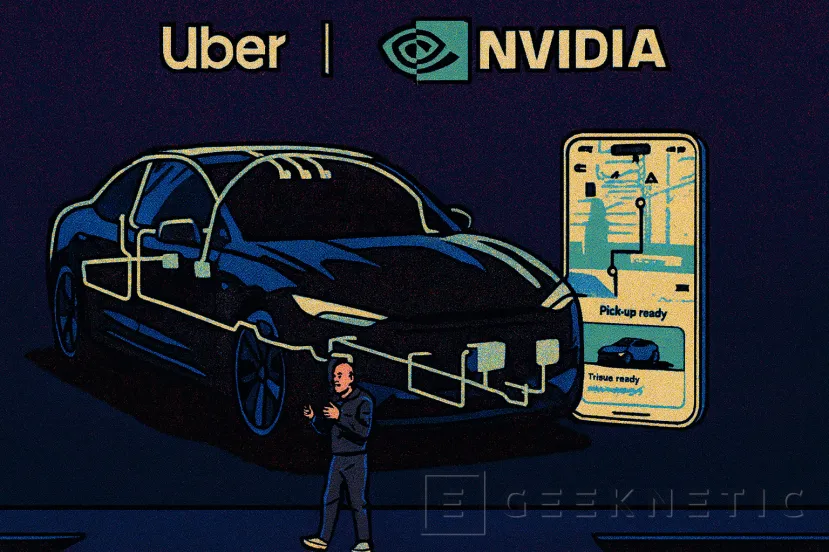 Geeknetic Uber y NVIDIA preparan el despliegue de 100 000 robotaxis con IA a partir de 2027 en una alianza global de movilidad autónoma 1