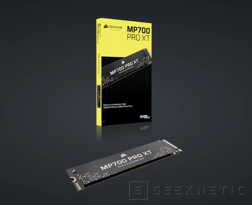 Geeknetic CORSAIR presenta su disco de alto rendimiento SSD M.2 MP700 PRO XL, hasta 14,900 MB/s de lectura y 14.500 MB/s de escritura 2