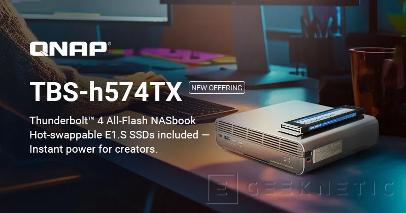 Geeknetic El NAS TBS-h574TX de QNAP ahora se ofrece con unidades E1.S integradas y dos capacidades disponibles 2