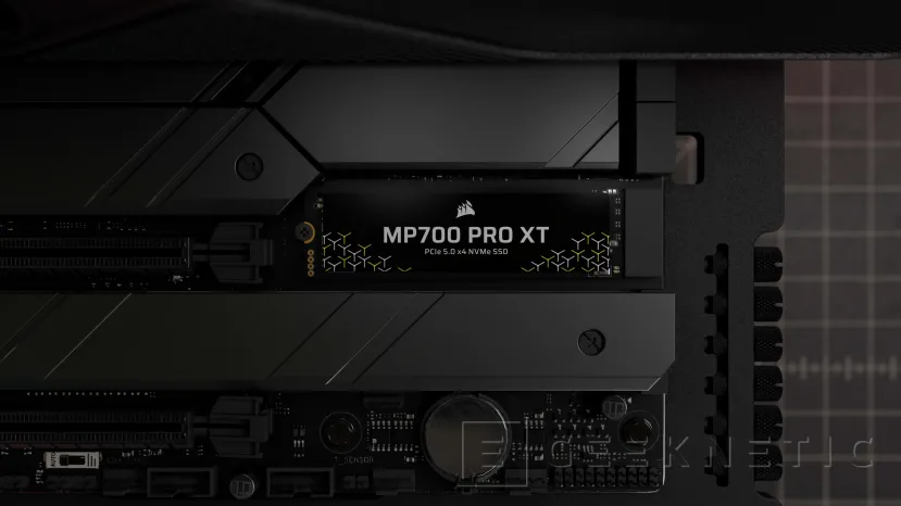 Geeknetic CORSAIR presenta su disco de alto rendimiento SSD M.2 MP700 PRO XL, hasta 14,900 MB/s de lectura y 14.500 MB/s de escritura 3