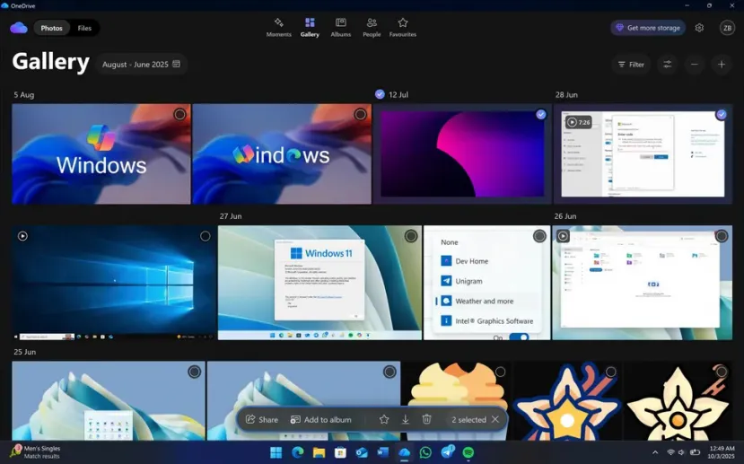 Geeknetic Microsoft prepara una nueva app de OneDrive para Windows 11 con interfaz de galería rediseñada 1