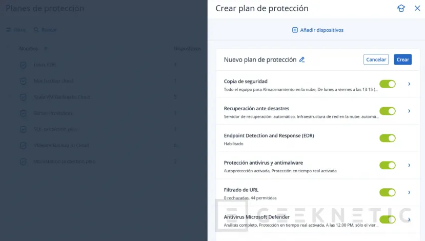 Geeknetic Acronis nos muestra su plataforma integral para MSP, incluyendo backups, ciberseguridad e IA. ¿Es realmente la solución ideal? 7