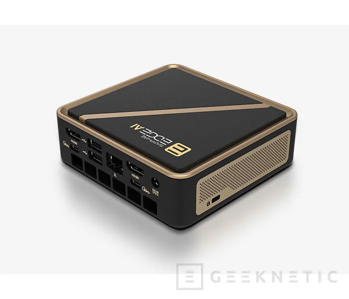 Geeknetic Sapphire Edge AI: mini PC con Ryzen AI serie 300 y NPU de 50 TOPS que lleva la inteligencia artificial al borde de la red 2