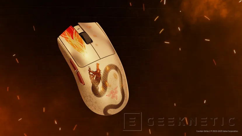 Geeknetic Razer y Valve lanzan la colección Dragon Lore de Counter-Strike 2 con periféricos de eSports de élite inspirados en el icónico AWP legendario 3
